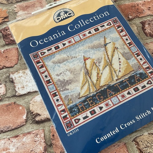 Kit punto croce dmc oceania - croce,