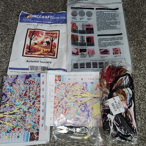 Kit punto croce - , dmc