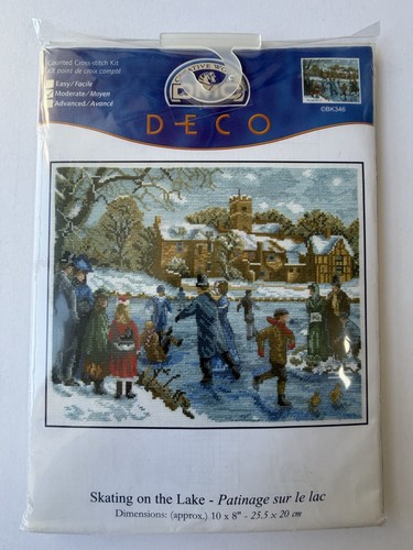 Kit punto croce pattinaggio