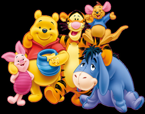 600 schemi punto croce - croce, winnie