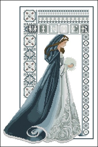 Cross stitch pattern celtic - cross,