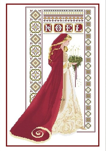 Cross stitch pattern - cross,