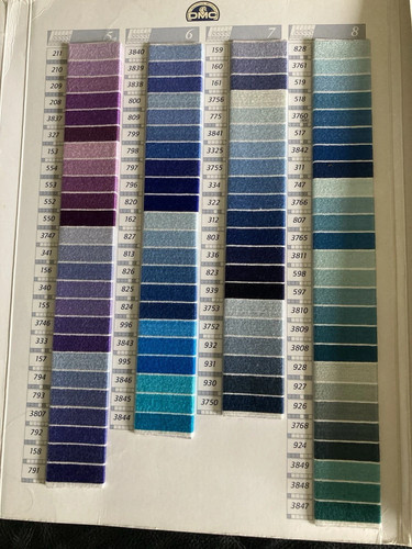 Tabella tonalità colori - , dmc