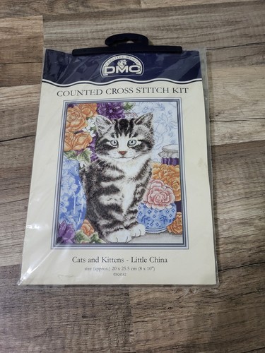 Dmc cross stitch kit cats - stitch, "