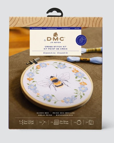 Kit punto croce dmc - punto, queen
