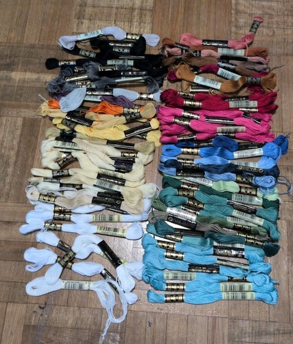 Dmc floss lot 70 - of,