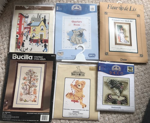 Kit punto croce contato lotto