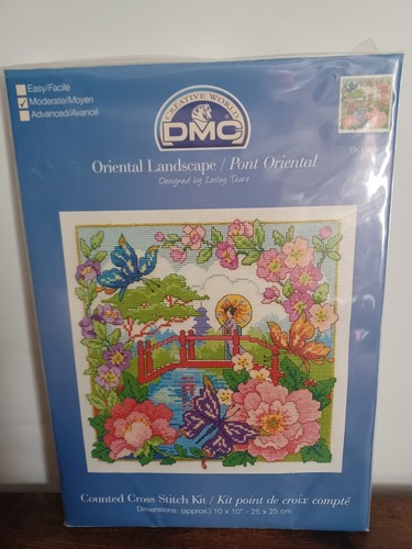 Kit punto croce dmc paesaggio - kit,