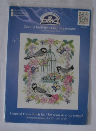 Kit punto croce contato dmc - punto,