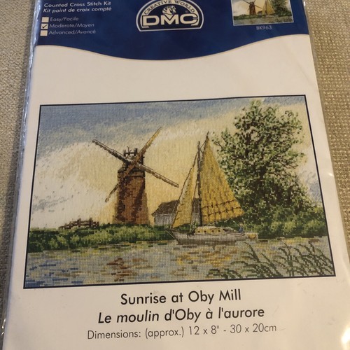 Kit punto croce dmc paesaggi - croce,