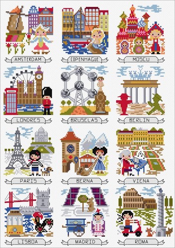 Easy cross stitch pattern - easy,