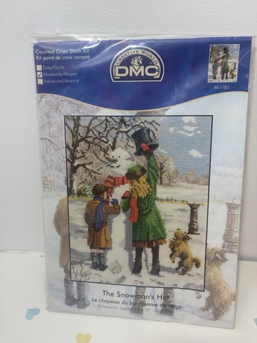 Kit punto croce contato dmc - croce,