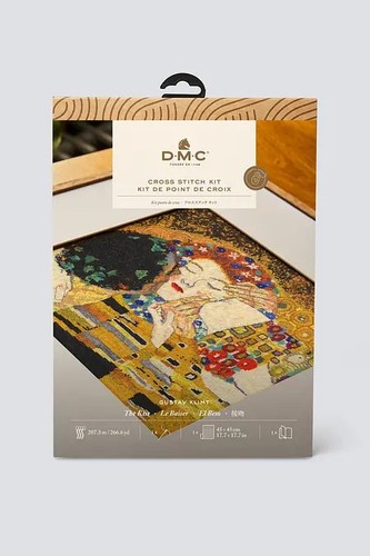 Kit punto croce - dmc, bacio